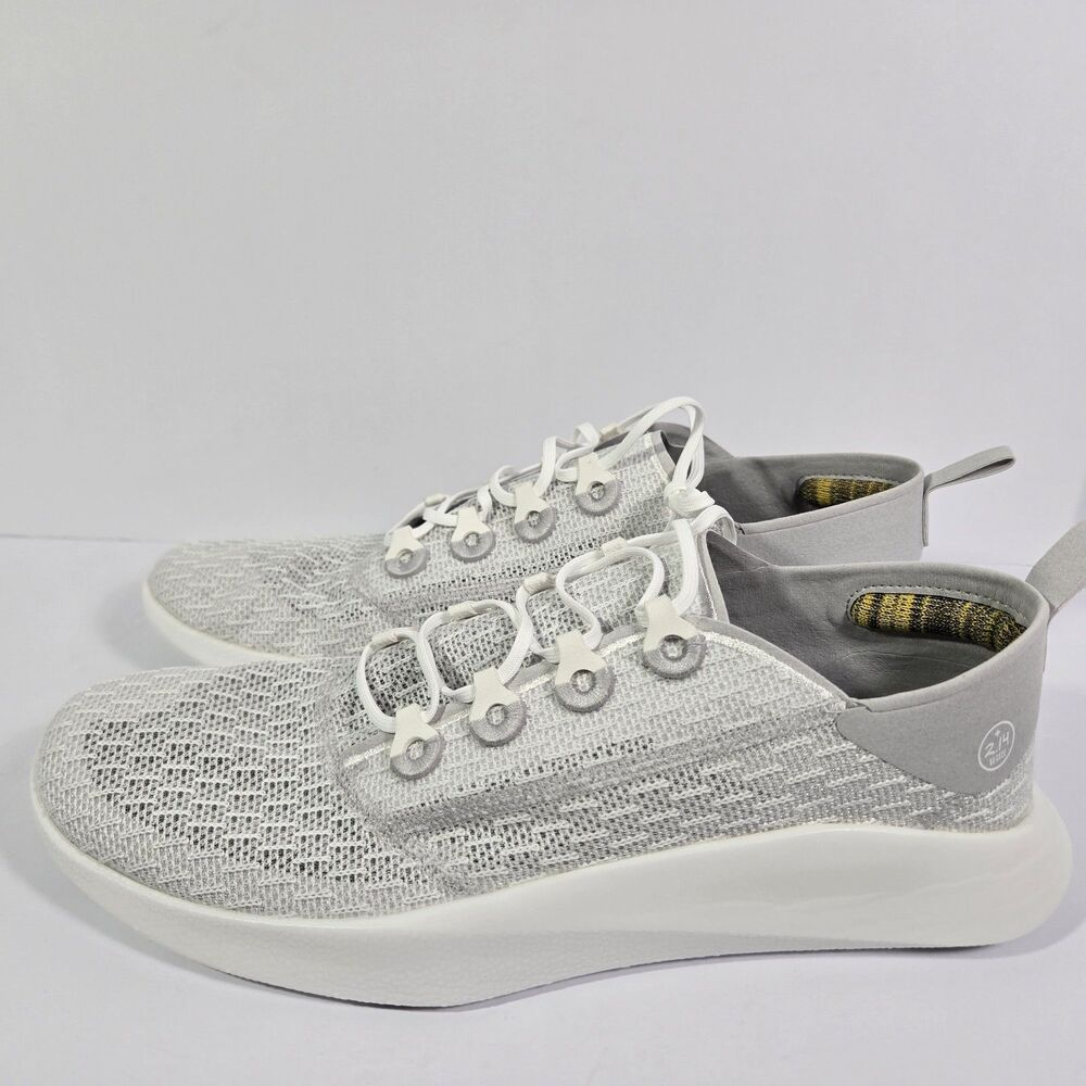 Allbirds SLT Super Light Trainers Mens Size 13.5 White Gray Athletic Shoes $120
